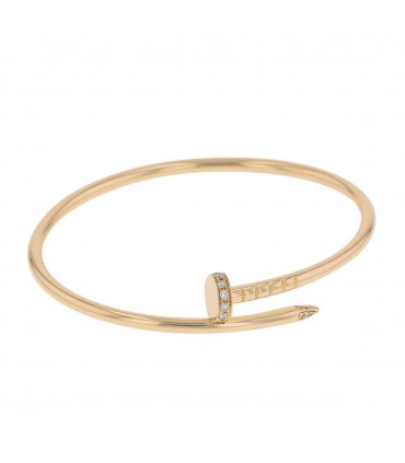 Cartier Juste un Clou diamonds and gold bracelet