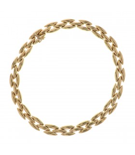 Cartier Gentiane gold necklace