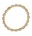 Cartier Gentiane gold necklace