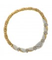 Charles Turi diamonds, white coral, gold and platinum necklace
