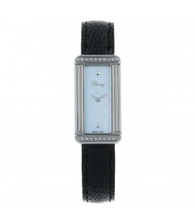 Poiray Ma Première diamonds and steel watch