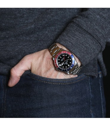 Rolex GMT Master stainless steel watch Circa 1995