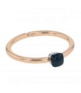 Pomellato Nudo topaze and 18k gold bracelet