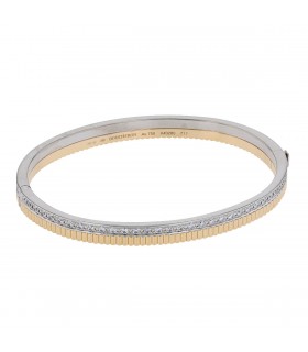 Boucheron Quatre Radiant diamonds and 18k gold bracelet