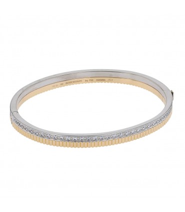 Boucheron Quatre Radiant diamonds and gold bracelet