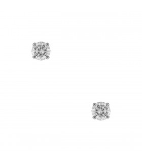 Boucles d’oreilles clous diamants