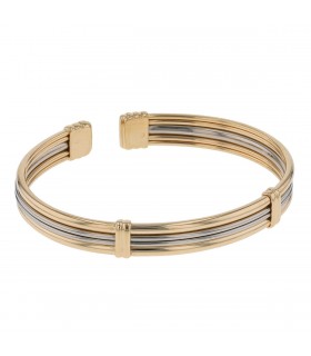 Two tones gold bracelet