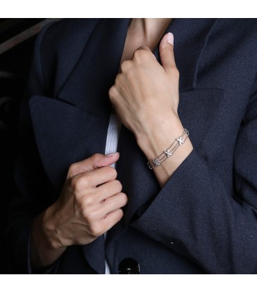 Chaumet Liens diamonds and 18k gold bracelet