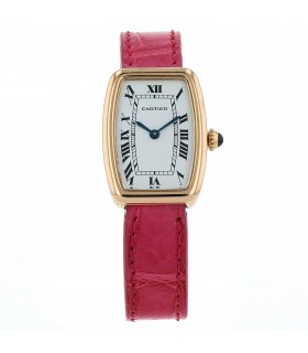 Cartier Fabergé Square Incurvée gold watch