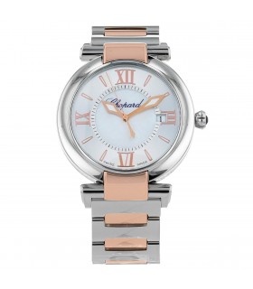 Chopard Imperiale mother-of-pearl, gold and stainless steel watch