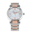 Chopard Imperiale mother-of-pearl, gold and stainless steel watch