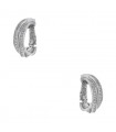 Cartier Trinity diamonds and gold earrings