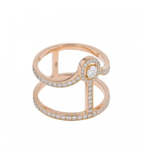 Messika Glam’Azone diamonds and gold ring
