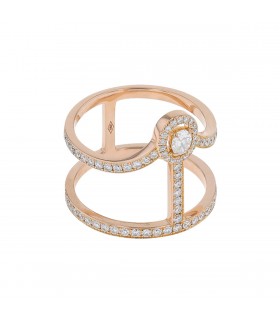 Messika Glam’Azone diamonds and gold ring