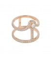 Messika Glam’Azone diamonds and gold ring