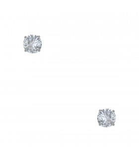 Boucles d’oreilles or et diamants - 1,02 ct G VS1 / 1,02 ct H VVS2