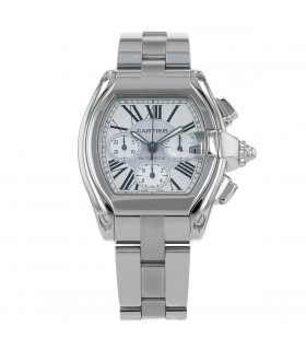 Cartier Roadster stainless steel watch