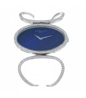 Chopard diamonds, lapis lazuli and gold watch