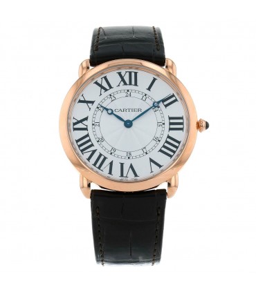 Cartier Ronde rose gold watch