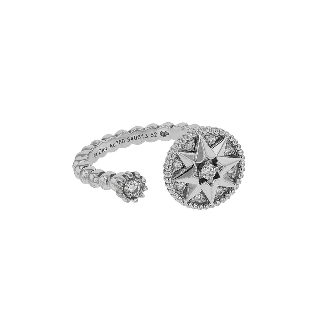 Dior Rose des Vents diamonds and gold ring