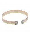 Bracelet 3 ors, diamants