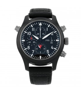 IWC Pilot ceramic and titanium watch