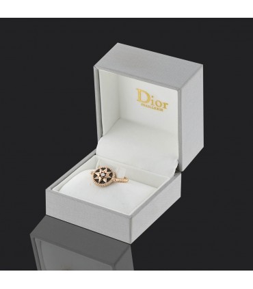 Dior Rose des Vents onyx diamond and gold ring