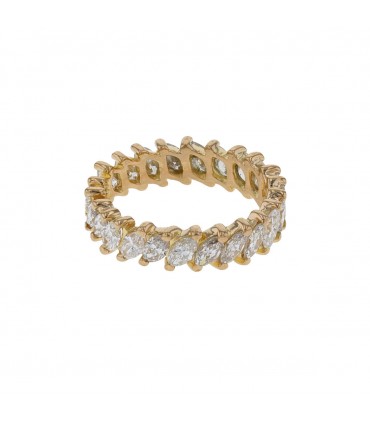Bague or, diamants