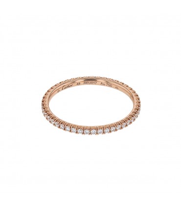 Cartier Etincelle diamonds and gold ring