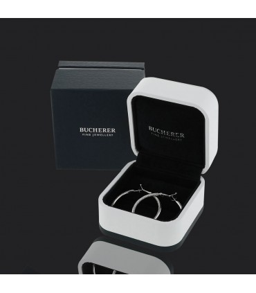 Bucherer diamonds and gold earrings