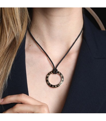 Bulgari Bulgari Bulgari gold pendant