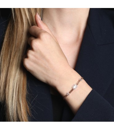 Djula N°1 Sublissime diamonds and gold bracelet
