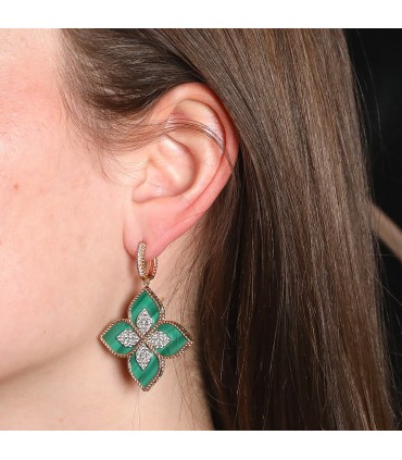 Boucles d’oreilles Roberto Coin Princess Flower