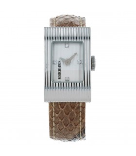 Boucheron Reflet stainless steel watch