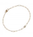 Dinh Van Cube diamond and gold bracelet