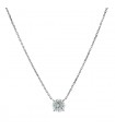 Collier or et diamant - Certificat GIA 0,92 ct G VS1