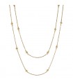 Collier sautoir or