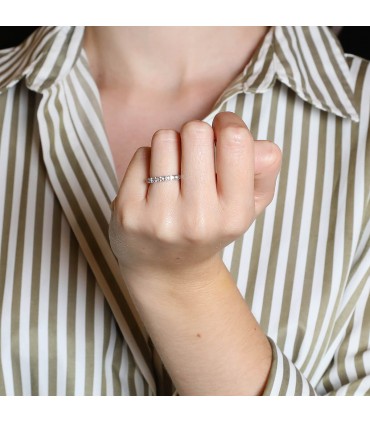 Diamonds and gold ring