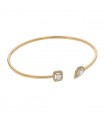 Messika My Twin diamonds and gold bracelet