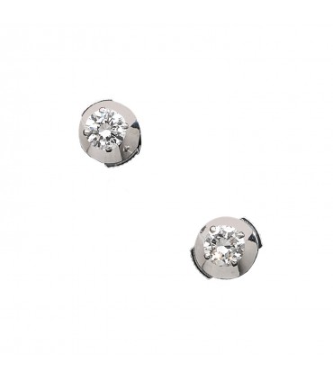 Clous d’oreilles or et diamants