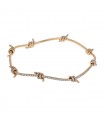 Lorenz Bäumer Fil D’Amour diamonds and 18k gold bracelet
