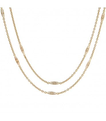 Gold necklace