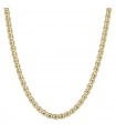 Two tones gold necklace