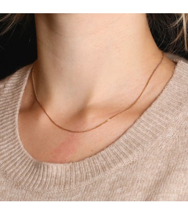 Gold necklace