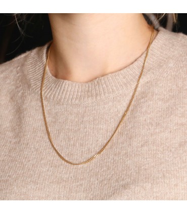 Gold necklace