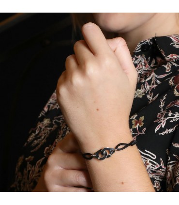 Dinh Van Menottes R12 silver bracelet