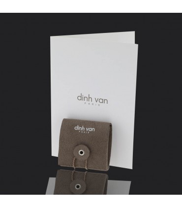 Dinh Van Menottes R12 silver bracelet