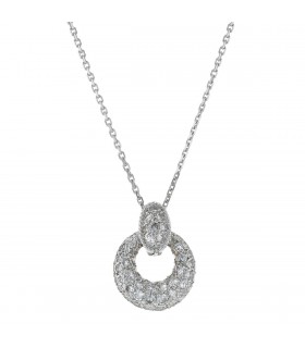 Van Cleef & Arpels Angelique diamonds and gold necklace