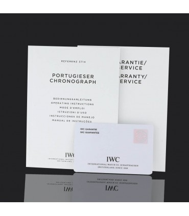IWC Portuguese Chronograph watch stainless steel watch