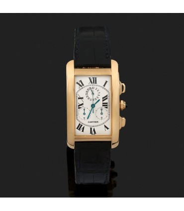 Montre Cartier Tank Américaine Chronoreflex